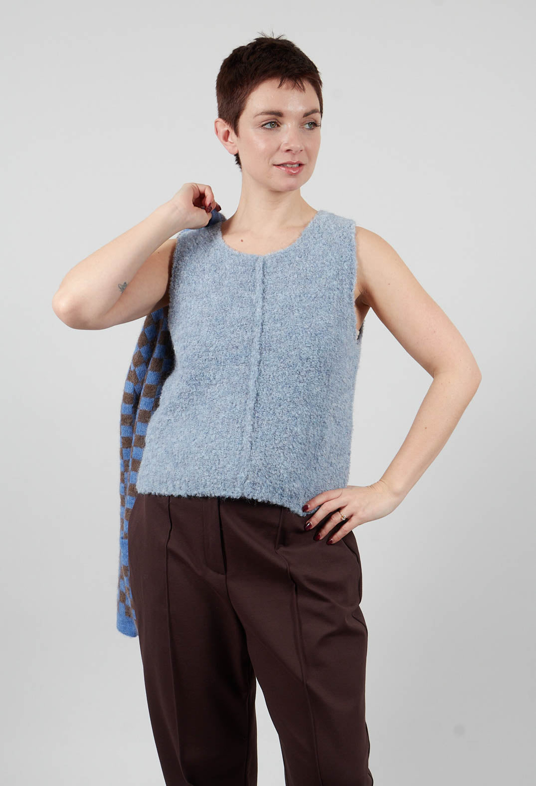 Celia Tank in Light Blue