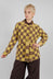 Lauren Knitted Shirt in Yellow and Brown