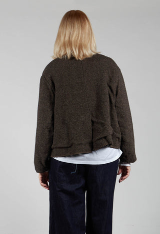 Jacket Vestina in Brown