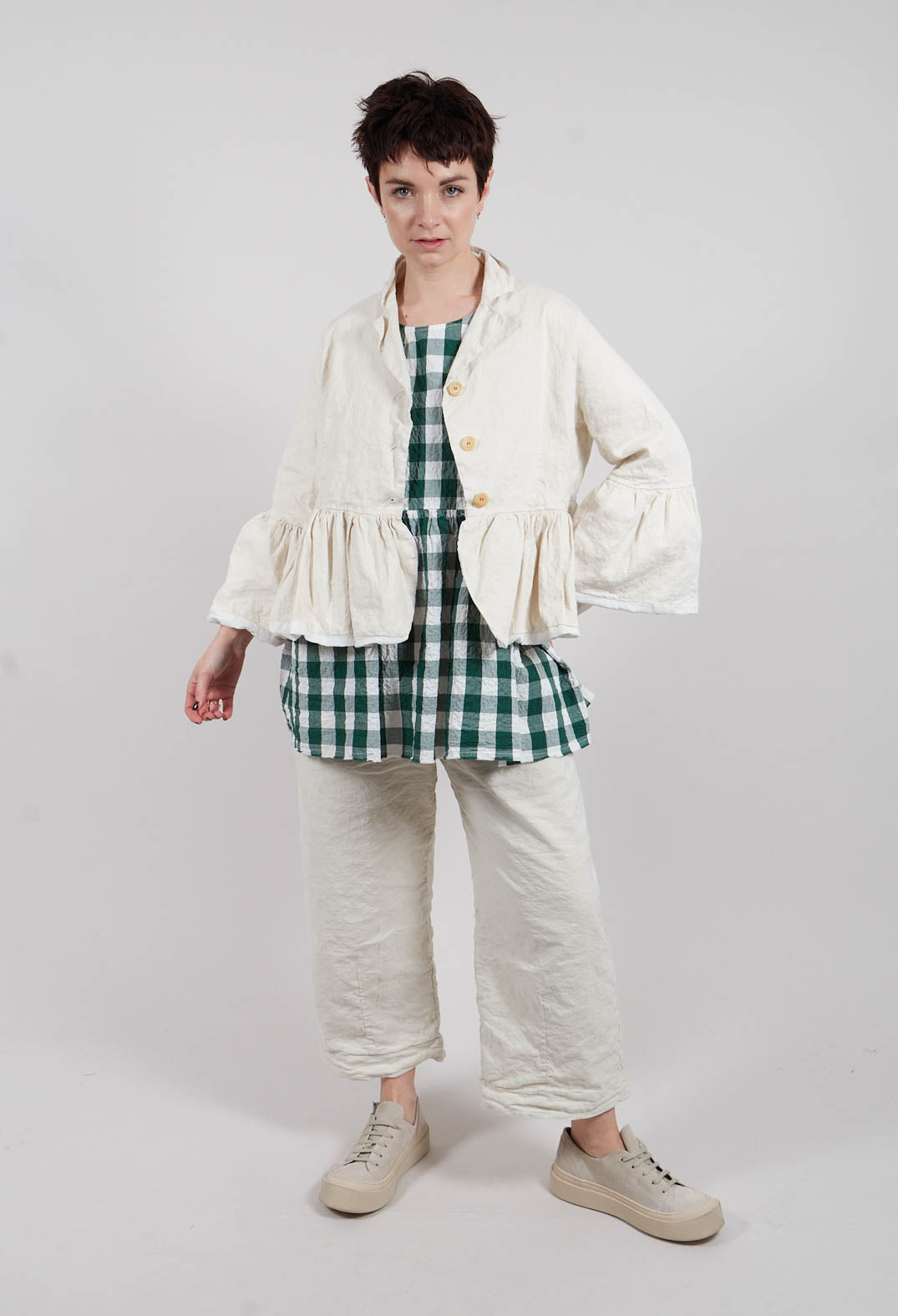 Hannoh Wessel Vanilla Jacket in Natural | Olivia May