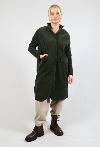 Marta Coat in Olive