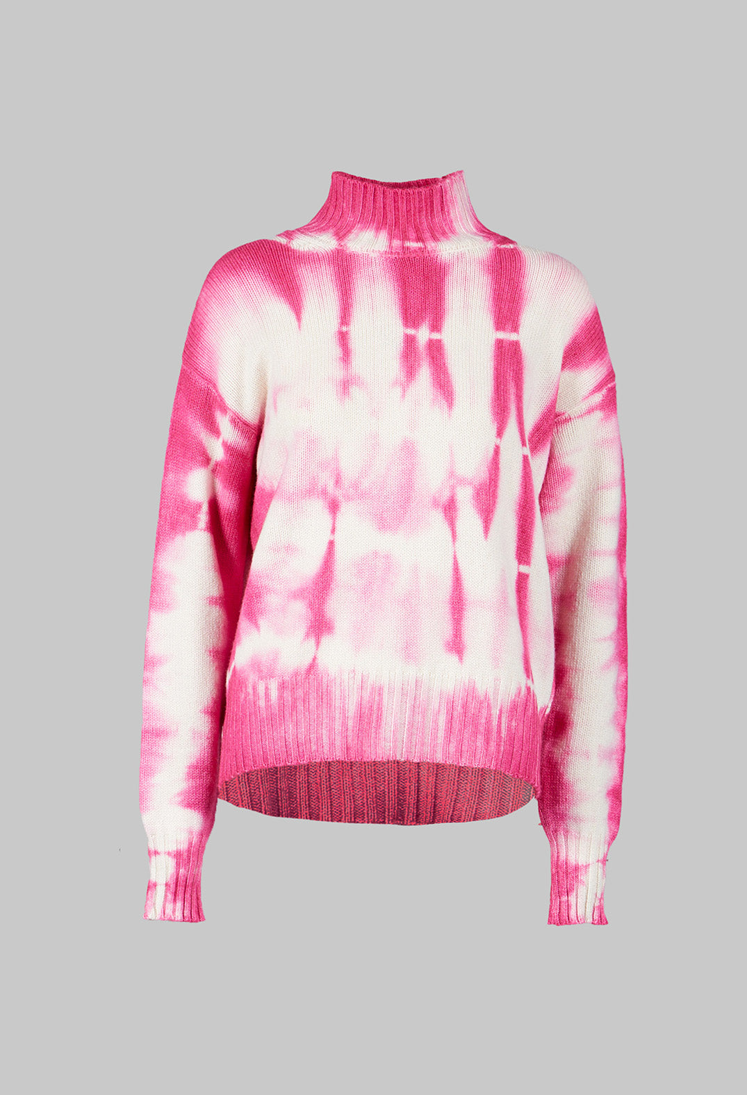 High Neck Jumper in Pink