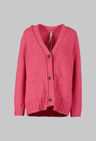 Cardigan in Pink