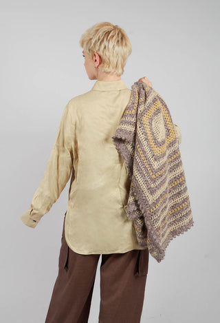 Button Up Shirt in Beige
