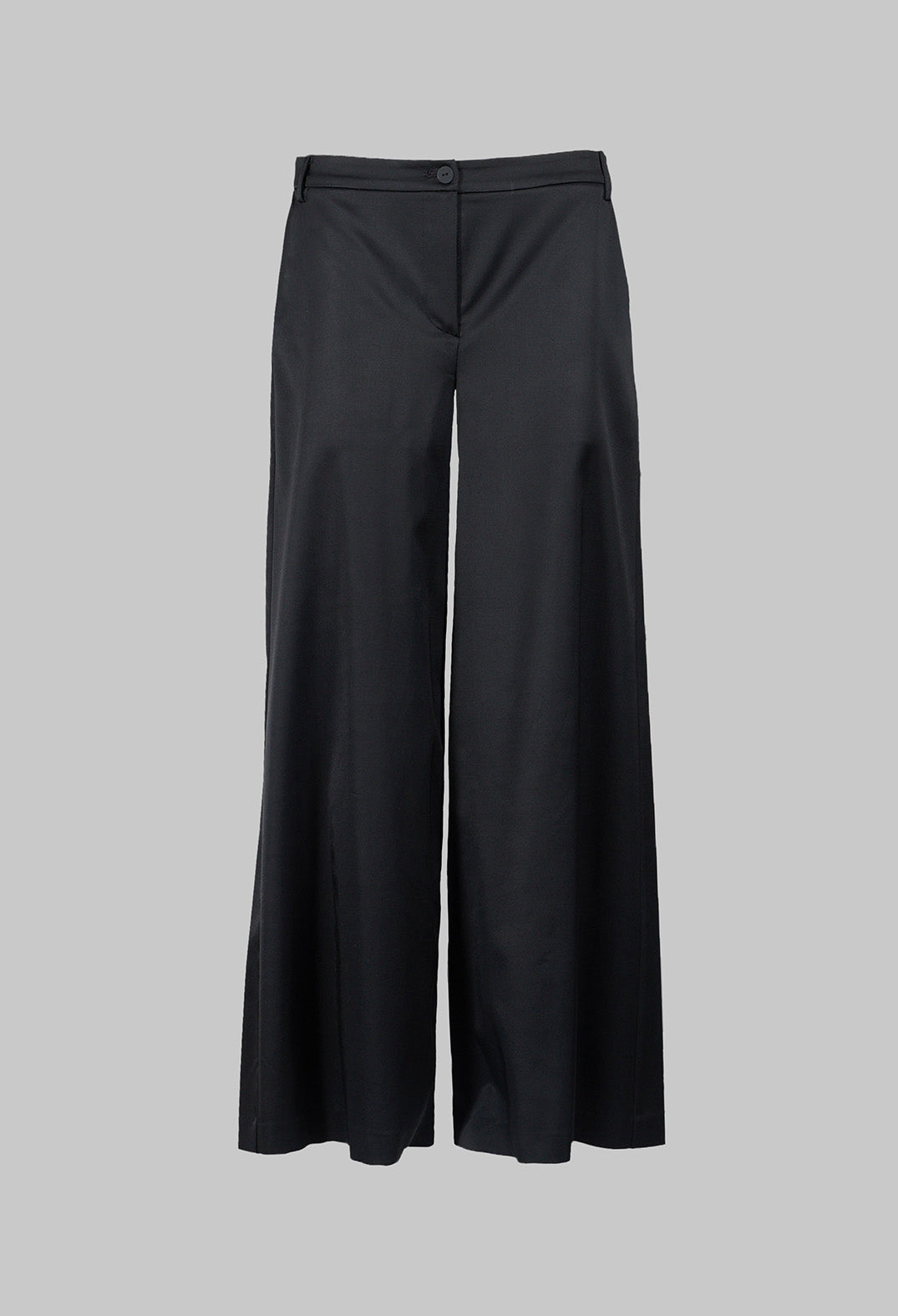 Wide Leg Trousers in Black