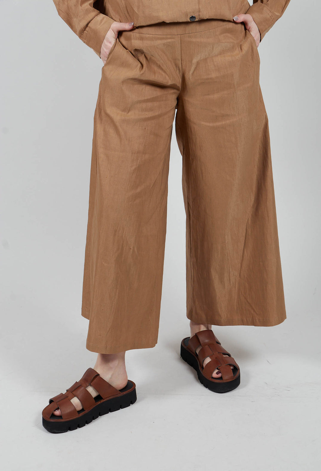 Vanessa Trousers in Beige