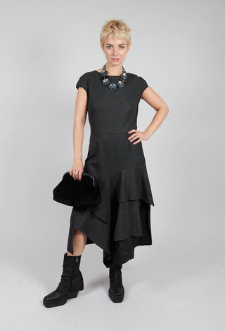 Dress Beca In Grey Black