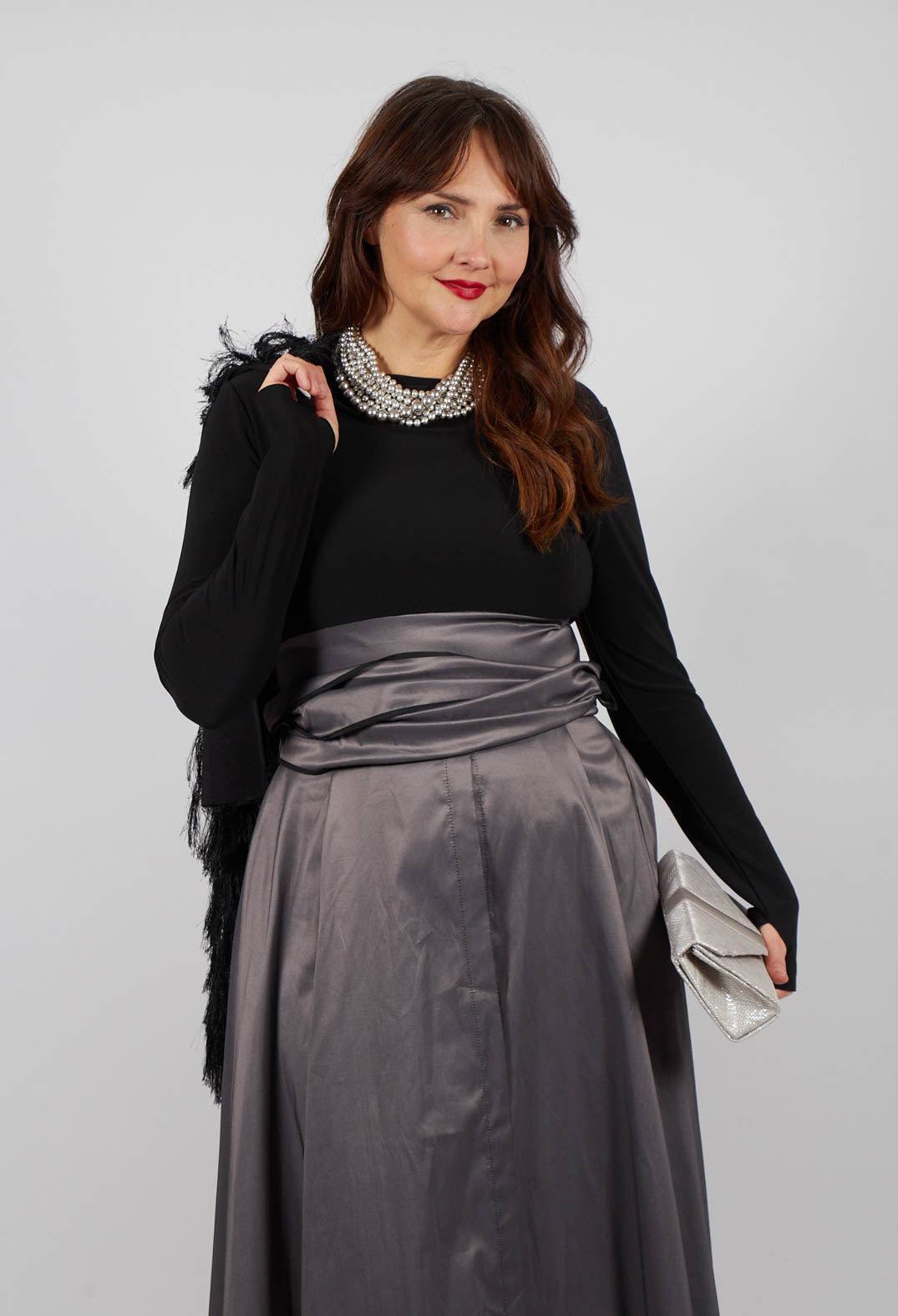 Dress Kivi2 In Black Stone Grey