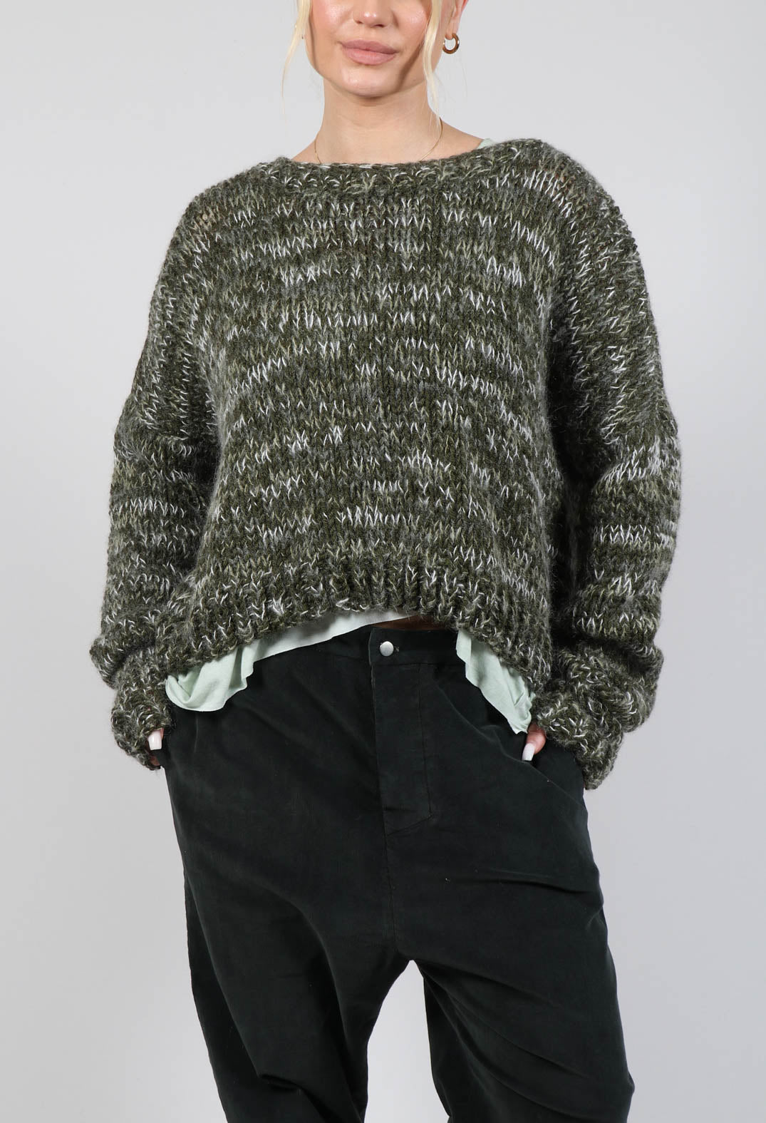 Loose Knit Jumper in Tabacco