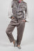 Contrast Band Trousers in Original Grey