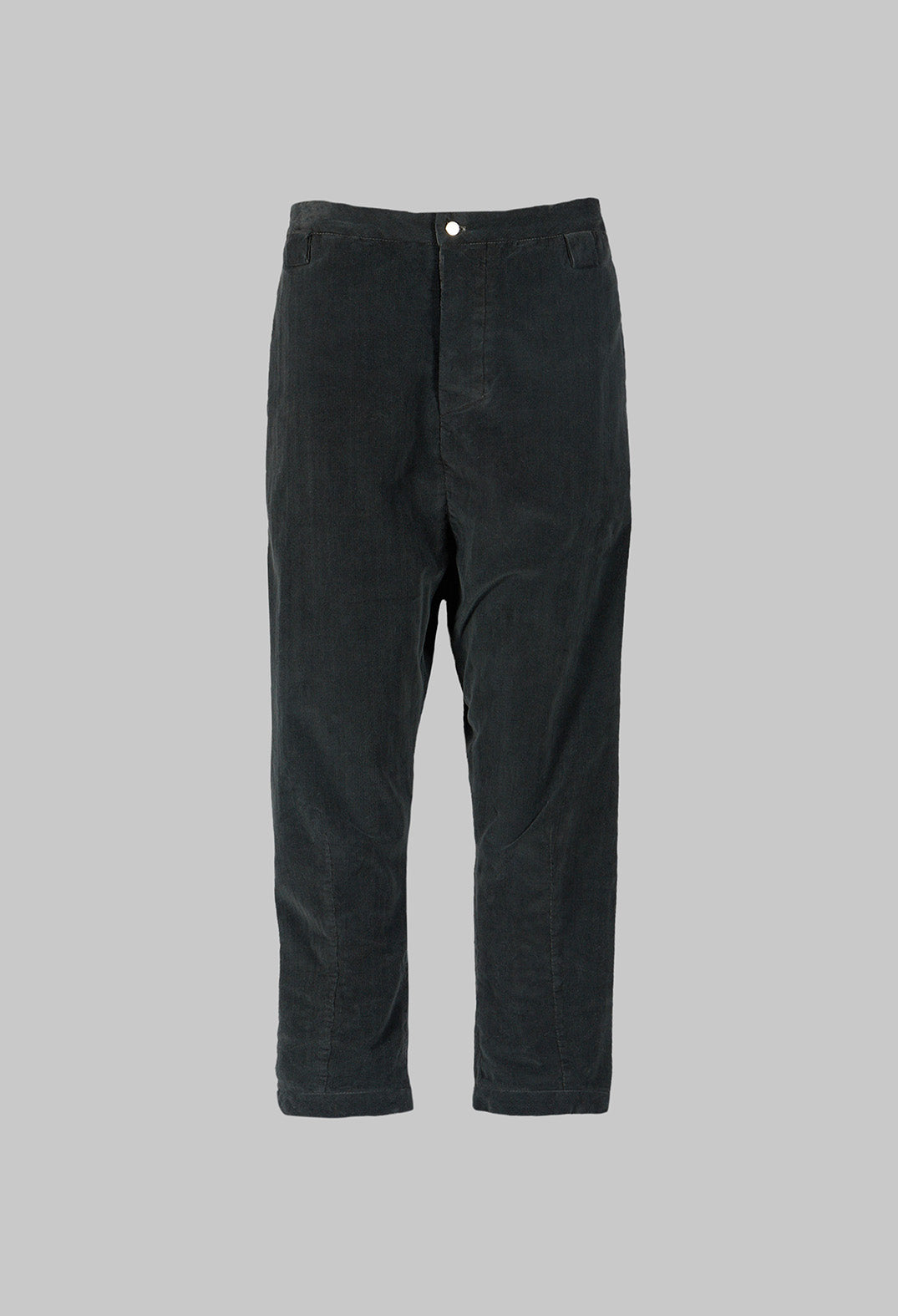 Velvet Straight Leg Trousers in 905 Green