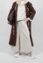 Cuffed Wide Leg Trousers in Off White