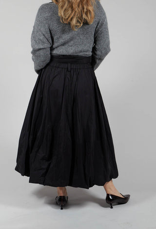 Tulip Shaped Skirt in Black