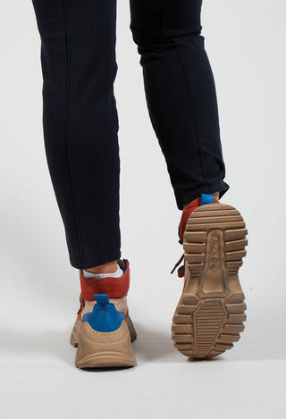 Ankle Lace up Trainers in London Spice
