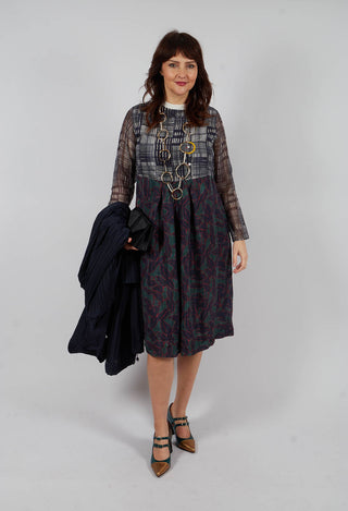 Dress Poem Silver Sympyony in Multicolour 2