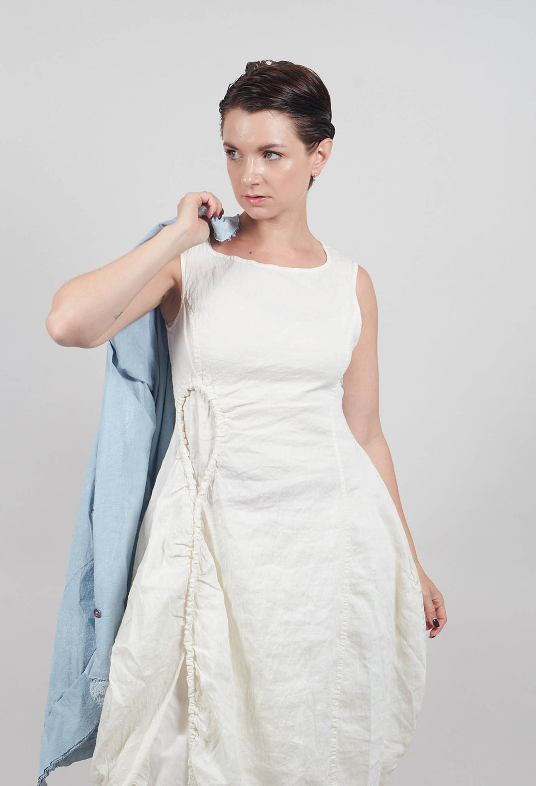 Stitch Smock Dress in Callas