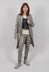 Textured Coat in Hay Cloud
