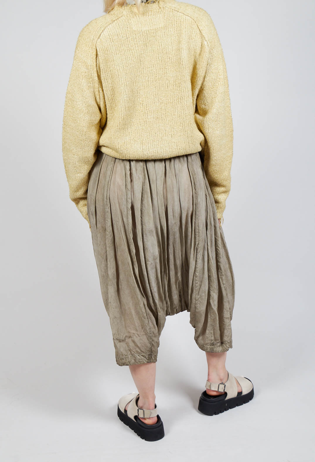 Balloon Trousers in Linen