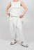 Tie-Waist Trousers in Callas 10% Stiff