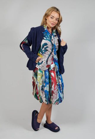 Pinned Sleeve Jacket in Enzian