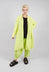 Flared Hem Tailored Coat in Sun
