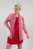 Tailored Jacket in Placed Chili Print