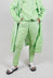 Pull On Fitted Trousers in Lime Print