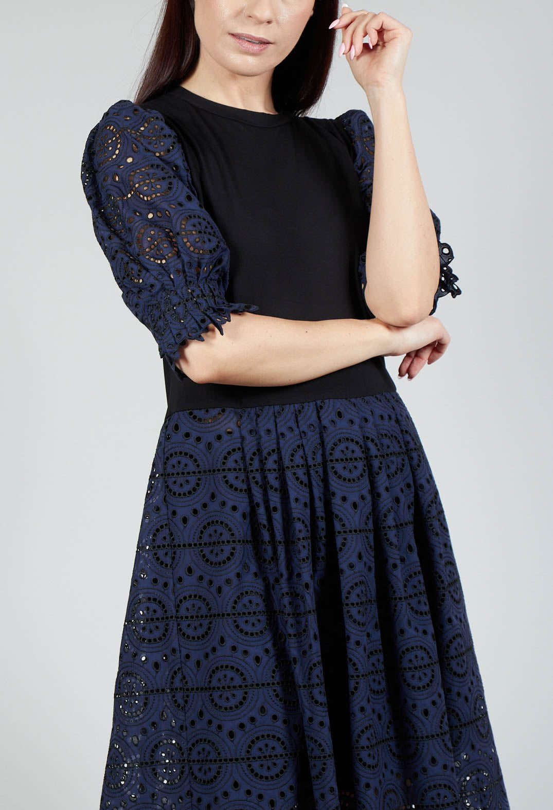 Lace Dress in Blue