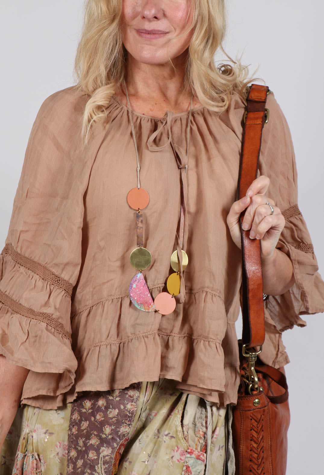 Prairie Blouse in Tulum Sand