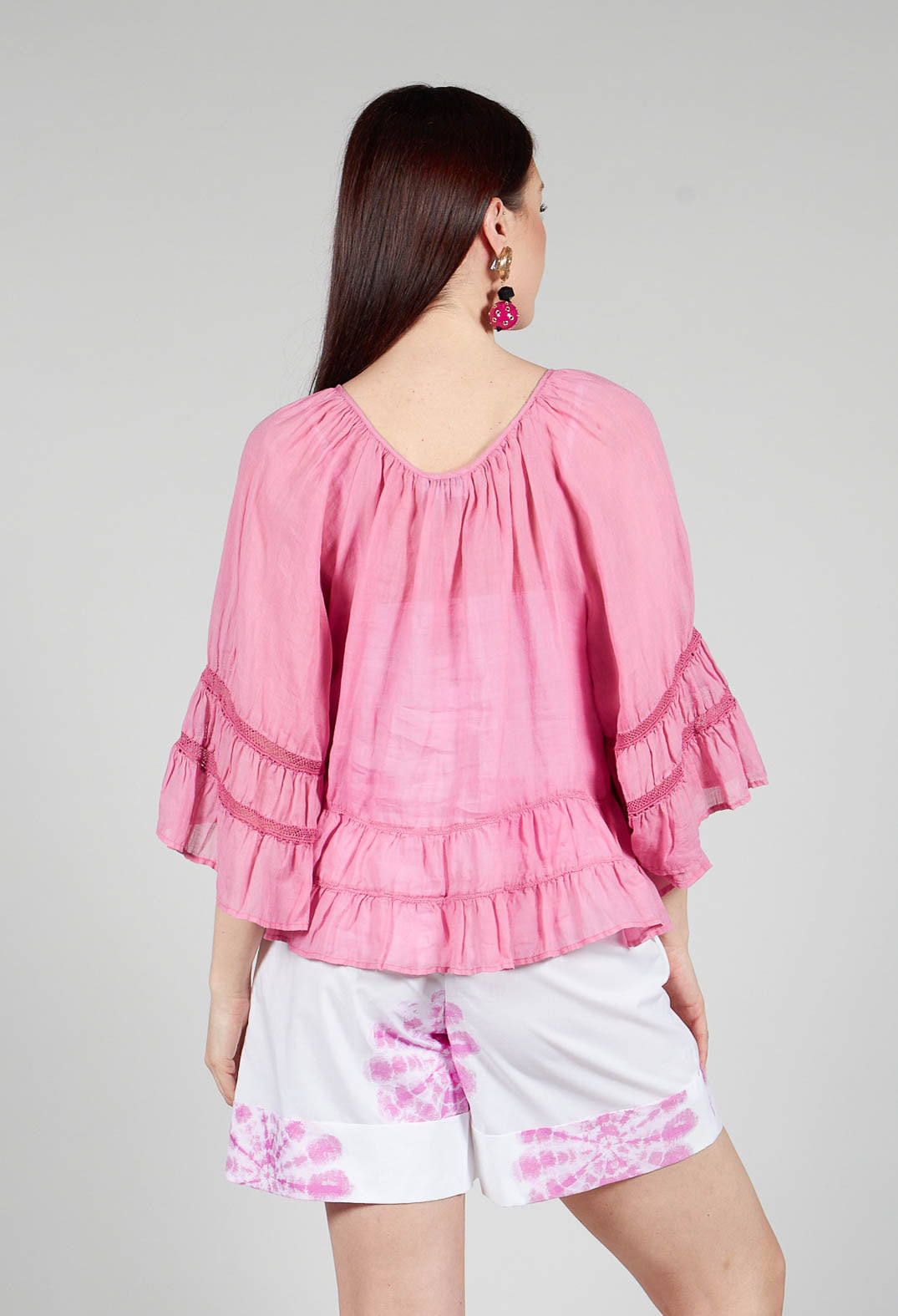 Prairie Blouse in Desert Pink