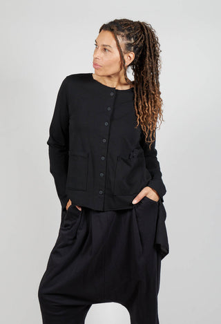 Curtain Jacket in Black