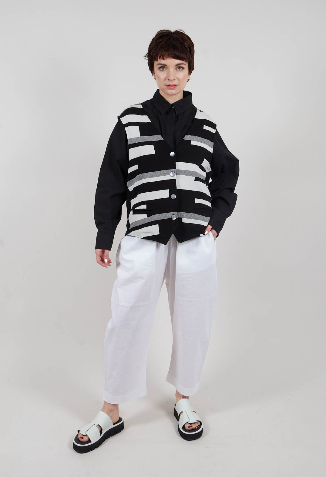 Ojo Trousers in White