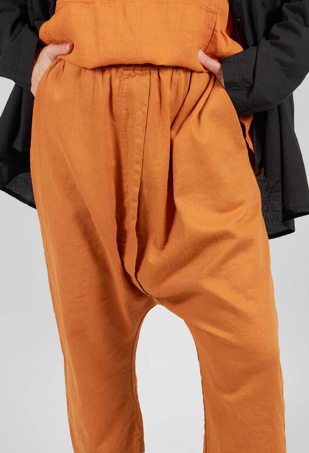 Lippia D Trousers In Ambra