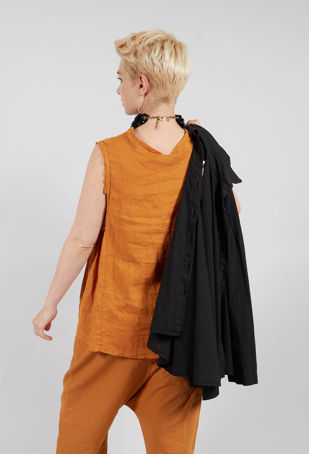 Giove L Shirt In Ambra