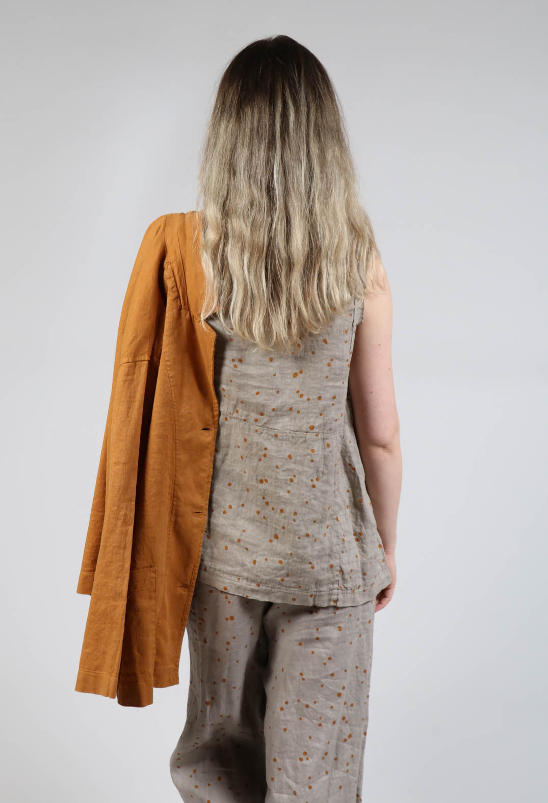Giove Ls Shirt In Ambra