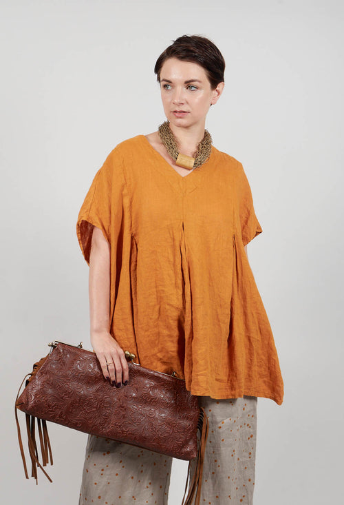 Venere Top In Ambra