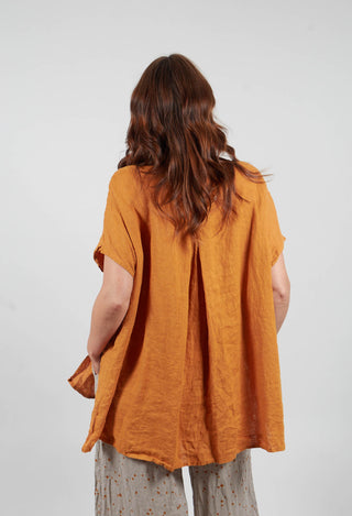Venere Top In Ambra