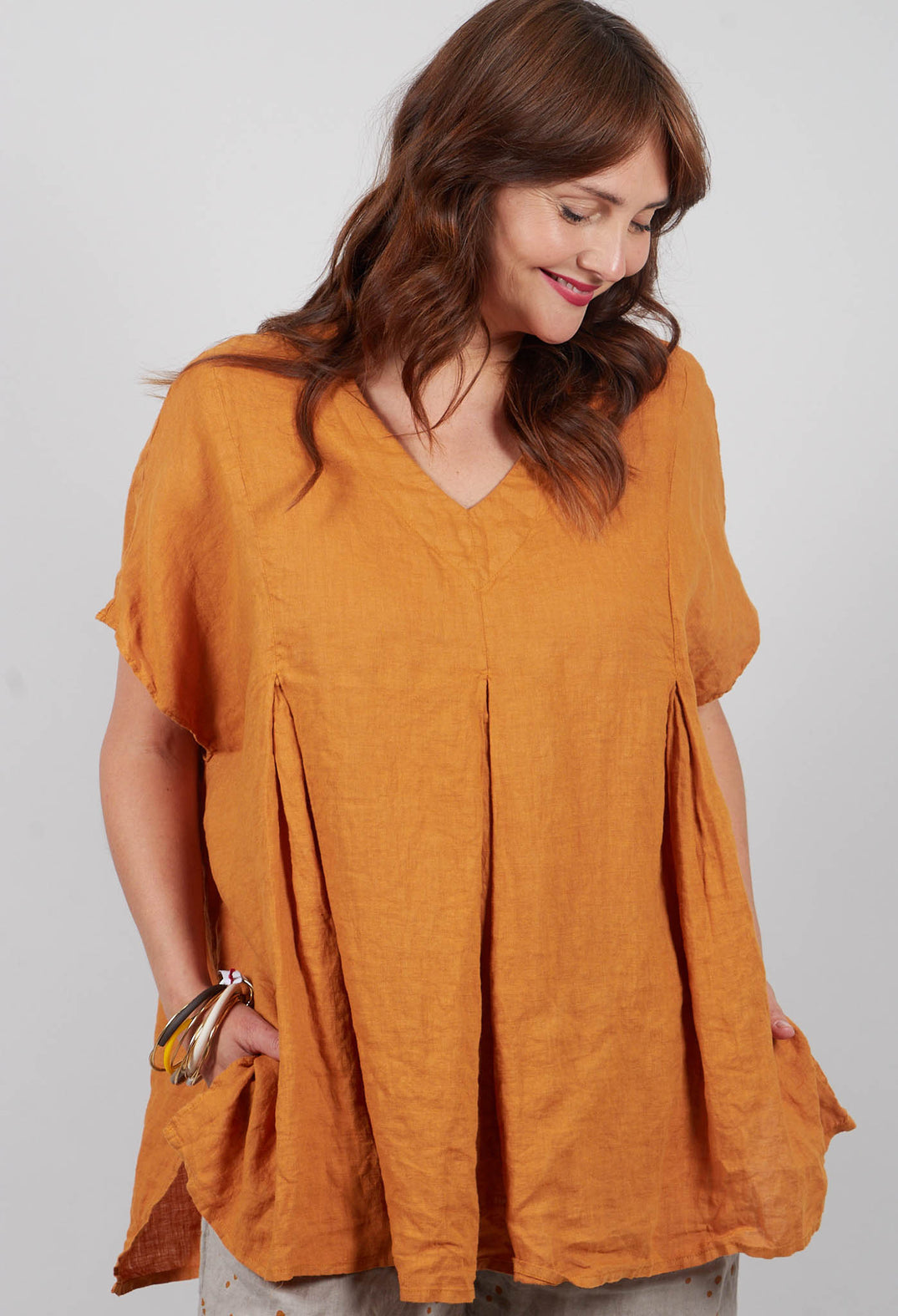 Venere Top In Ambra
