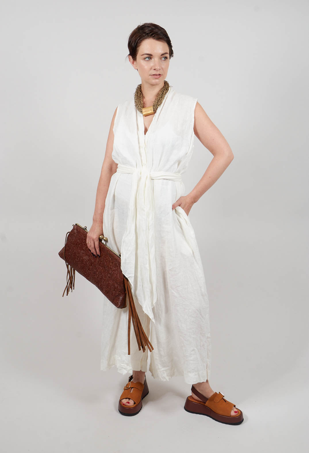Luna L Jumpsuit In Mandorla