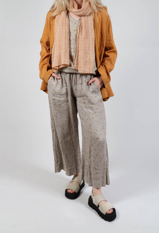 Pollo Ls Trousers In Ambra