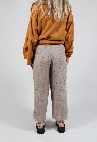 Pollo Ls Trousers In Ambra