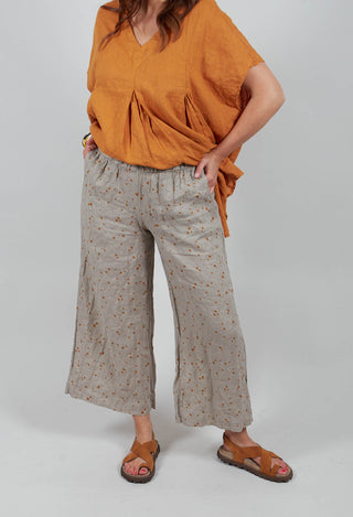 Pollo Ls Trousers In Ambra