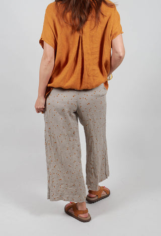 Pollo Ls Trousers In Ambra