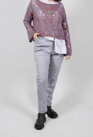 Jean Trousers in Original Lilac Grey