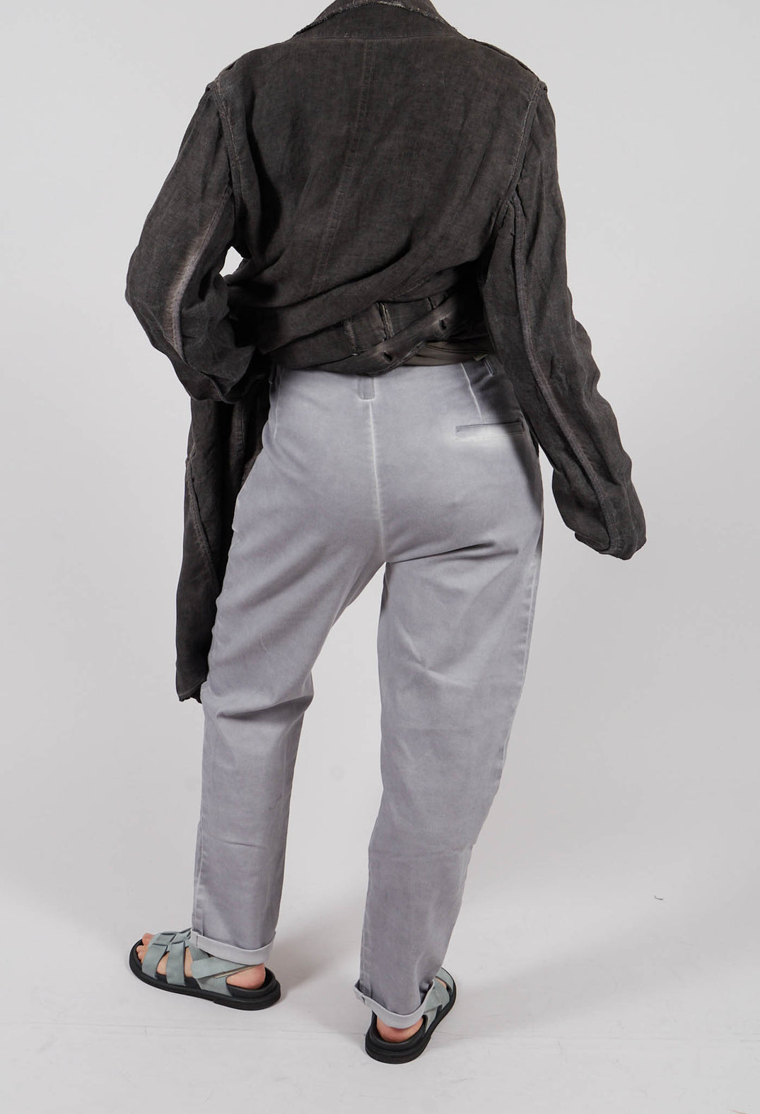 Jean Trousers in Original Lilac Grey