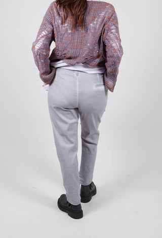 Jean Trousers in Original Lilac Grey