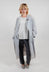 Stitch Cotton Overcoat in Original Grey