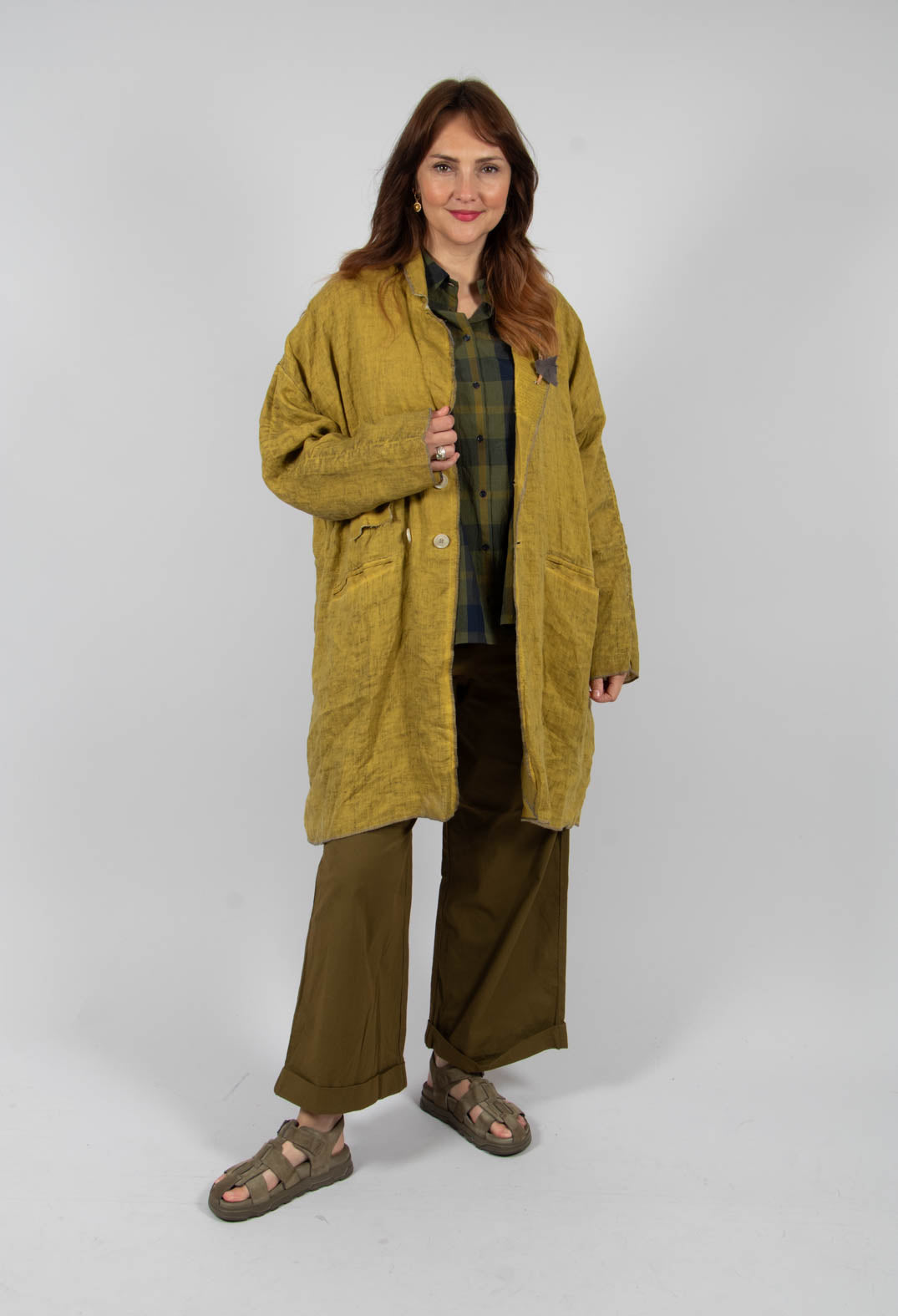 Anasy Pants in Kaki