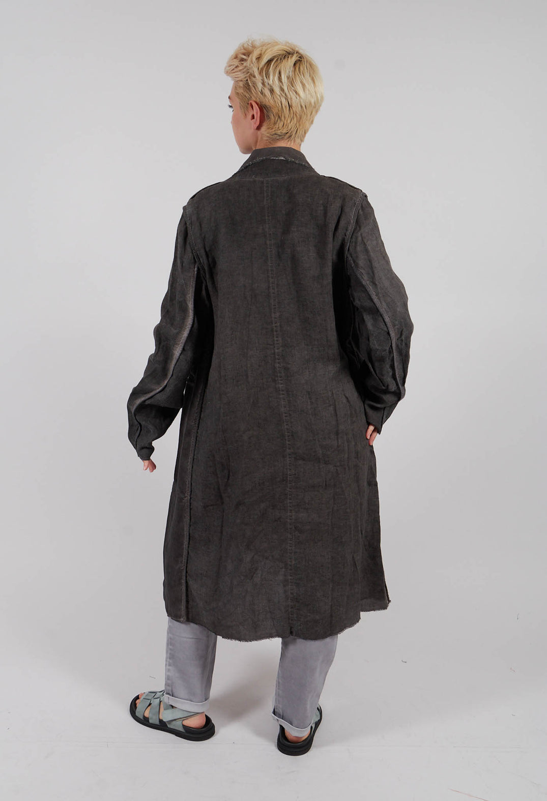 Bleached Coat in Original Brown