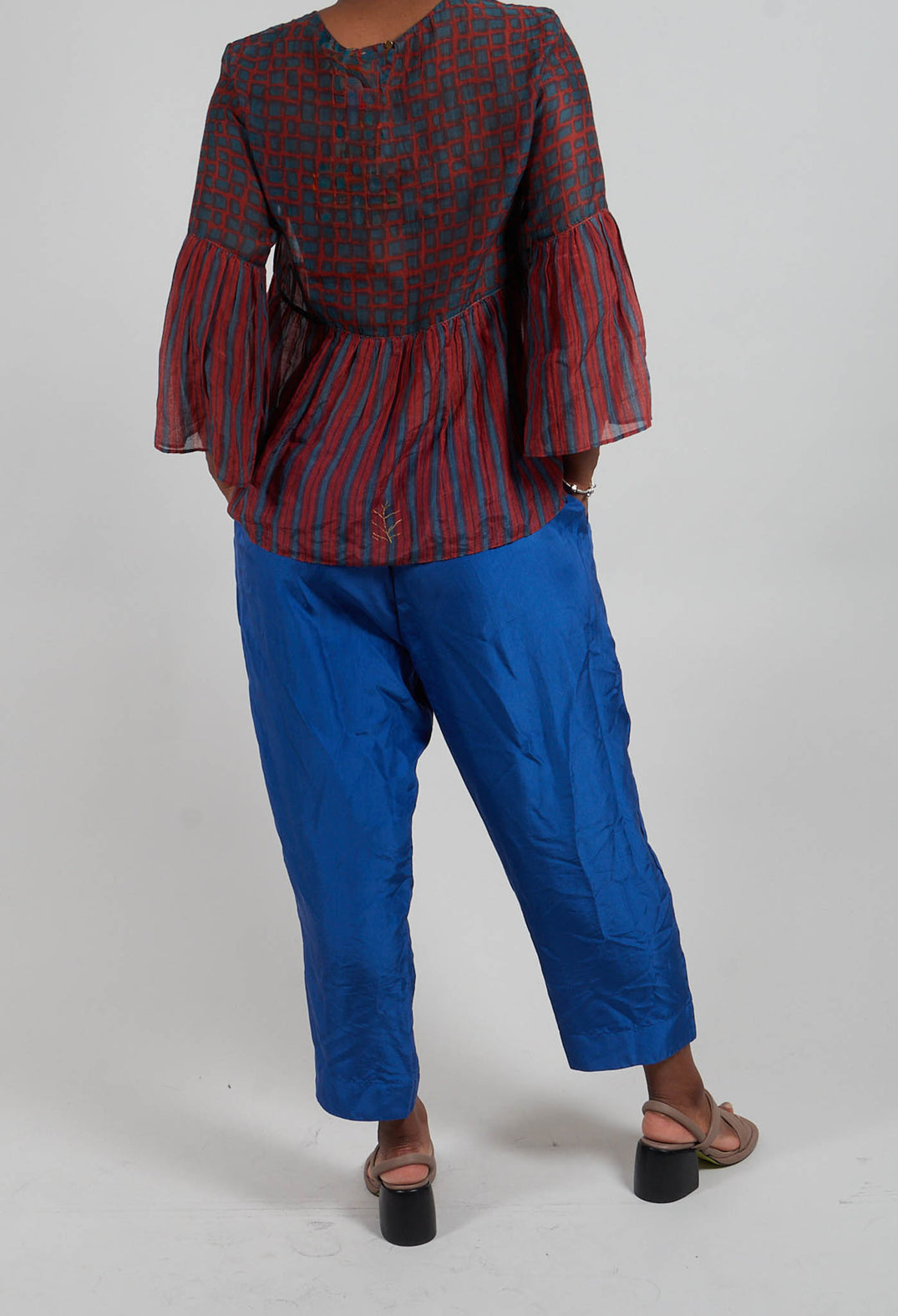 Trousers Still Amparo Blue in Blue